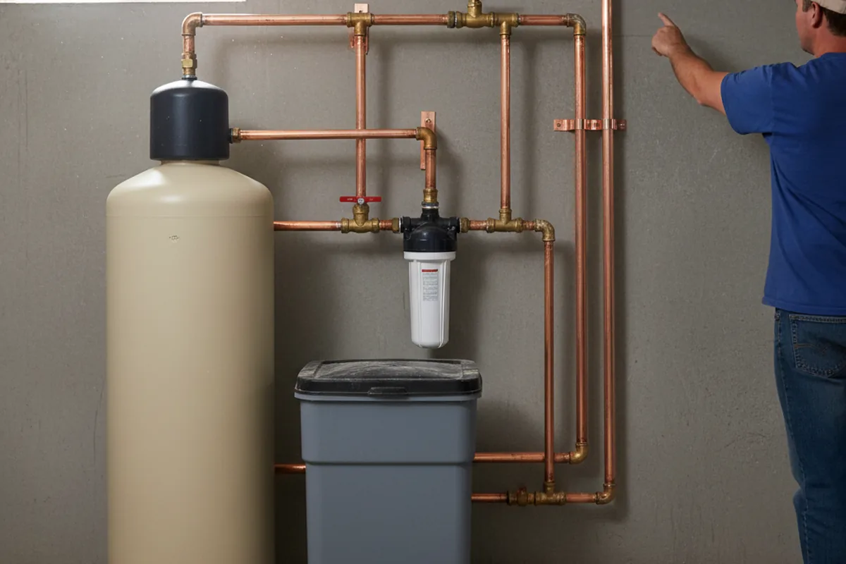 Whole-house water treatment system installed in Birdsnest